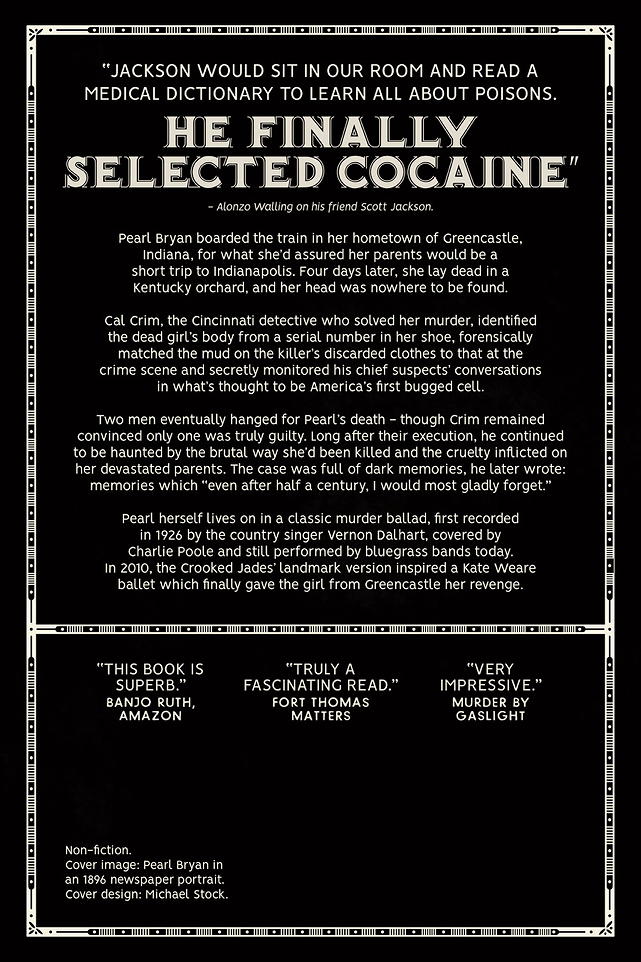 The Murder Bottle back cover
